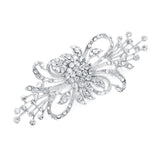 Dramatic Crystal Bridal Brooch 474P