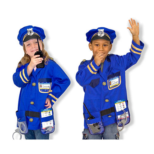 Melissa & Doug Kids Toy, Police Officer Role Play Costume Set