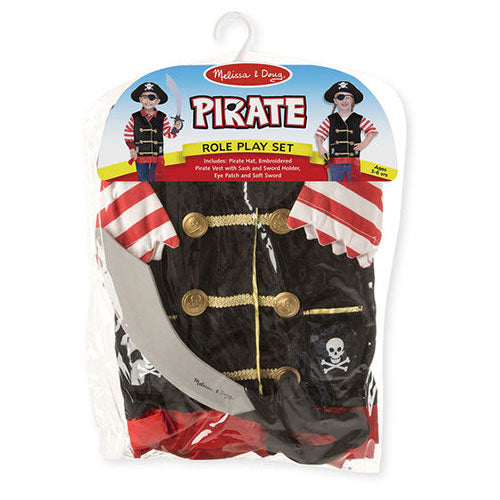 Melissa and Doug Pirate Role Play Costume Set