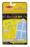 Melissa & Doug On the Go Scratch Art - Pets Learn-to-Draw Activity Pad With Stylus