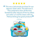 Melissa & Doug Spray, Squirt & Squeegee Play Set (Pretend Play Cleaning Set, Promotes Motor Skills, 8" H x 8" W x 8" L)