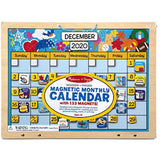 Melissa & Doug Magnetic Calendar & Responsibility Chart Bundle