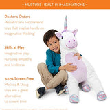 Melissa & Doug Jumbo Misty Unicorn Plush Stuffed Animal (26 Inches Tall)