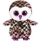 Ty - Boo Buddy - Flippables Checks Owl /toys