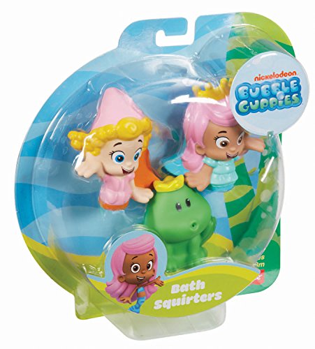 Fisher-Price Bubble Guppies, Molly, Deema and Frog Bath Squirters