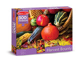 Melissa and Doug 0300 pc Harvest Bounty Cardboard Jigsaw