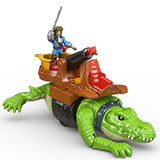 Fisher-Price Imaginext Walking Croc & Pirate Hook,Multicolor