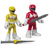 Fisher-Price Imaginext Power Rangers Red Ranger & Yellow Ranger