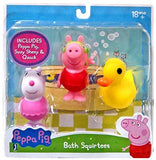 Peppa Pig - Bath Squirtee 3 Pack Assortment (Peppa, George, Dino and Peppa, Suzy, Quack)