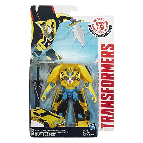 Transformers Robots in Disguise Warrior Night Strike Bumblebee Action Figure