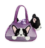 Aurora - Pet Carrier - 7" Peek-A-Boo French Bull Dog