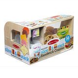 Melissa & Doug Slice & Stack Sandwich Counter