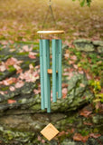 Woodstock Chimes DCV37 The Original Guaranteed Musically Tuned Earth Chime, 37 in, Verdigris