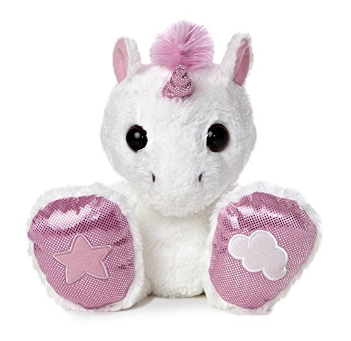 Aurora World Taddle Toes Rainbow Unicorn Plush