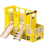 Guidecraft Hardwood Vehicle Loft System School Bus