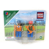 Bundle of 2 |Brictek Mini-Figurines (2 pcs Farm & 3 pcs Pirate Sets)