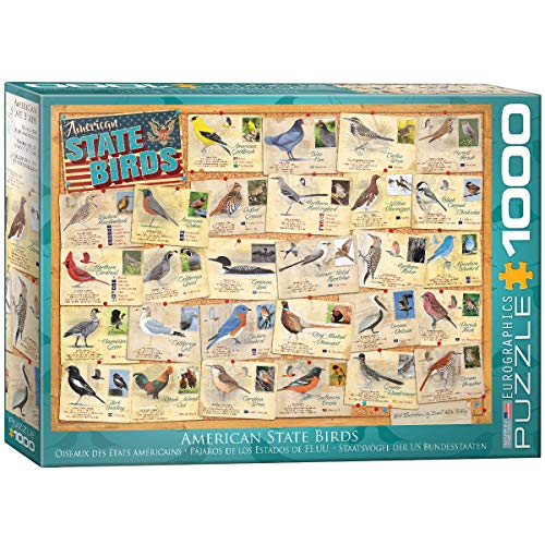 EuroGraphics 6000-5327 State Birds 1000Piece Puzzle