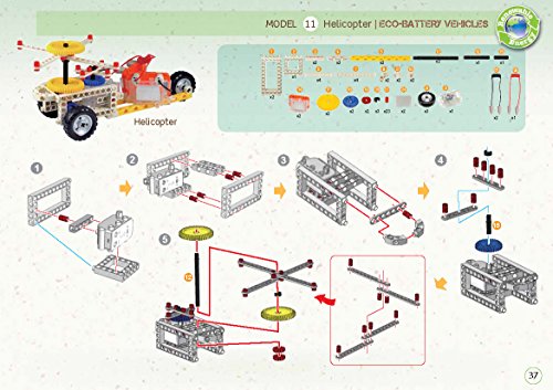 Thames & Kosmos Batteries & Energy S.T.E.M. Experiment Kit | Engineer Eco-Battery Vehicles | Build 22 Models | Experiment with Clean, Safe Batteries to Explore Energy Transfer & Conversion | Ages 10+