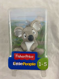 Bundle of 2 |Fisher-Price Little People Single Animal (Koala + Tiger}