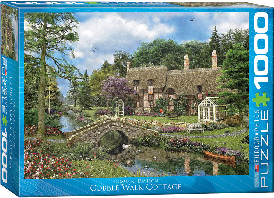 EuroGraphics Puzzles Cobble Walk Cottageby Dominic Davison