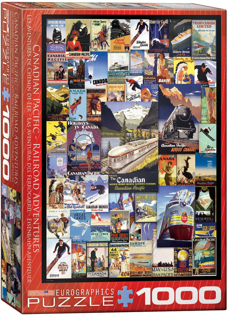 EuroGraphics Puzzles CP - Railroad Adventures