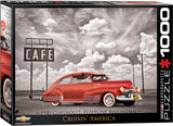 EuroGraphics Puzzles Crusin' America -1948 ChevyFleetline Aerosedan