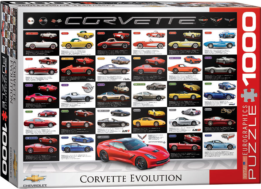 EuroGraphics Puzzles Corvette Evolution