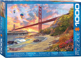 EuroGraphics Puzzles Sunset at Baker Beach by Dominic Davison