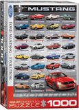 EuroGraphics Puzzles Ford Mustang Evolution 50th (Vertical)