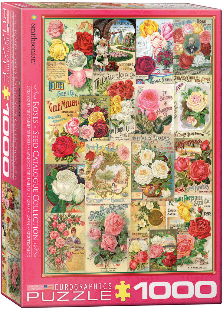 EuroGraphics Puzzles Roses- Seed Catalogue