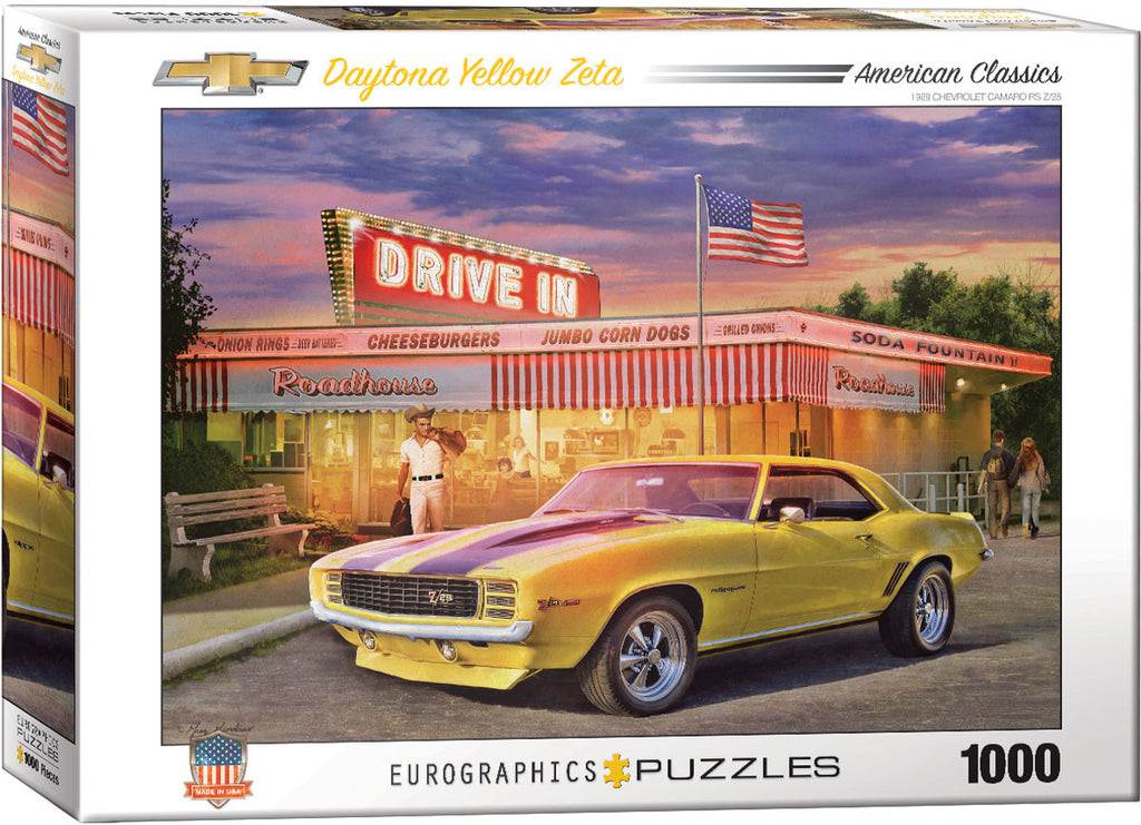 EuroGraphics Puzzles Daytona Yellow Zeta