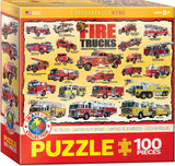 EuroGraphics Puzzles Fire Trucks