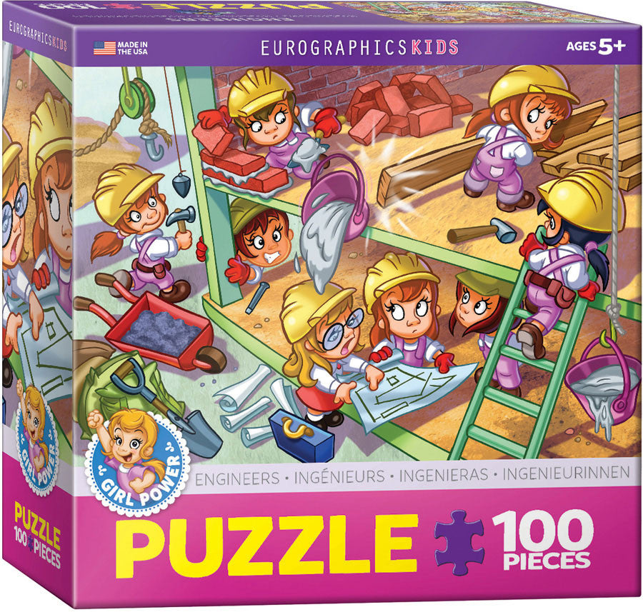 EuroGraphics Puzzles Engineers- Girl Power