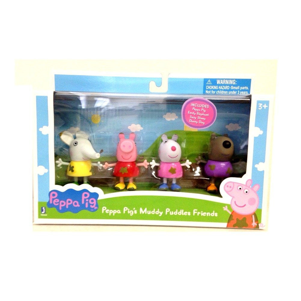 Peppa Pig - Muddy Puddles Friends 4-Pack Exclusive