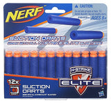 Official Nerf N-Strike Elite Series Suction Darts 12-Pack