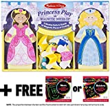 Princess Play: Magnetic Dress Up Doll + FREE Melissa & Doug Scratch Art Mini-Pad Bundle