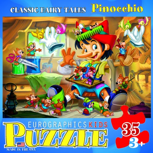 EuroGraphics 35-Piece Classicic Fairy Tales Pinocchio Puzzle