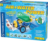 Thames & Kosmos Air + Water Power | Build 15 Pneumatic & Hydraulic Models | Powered by Air + Water | 48 Page Full Color Experiment Manual | Science & Engineering Kit