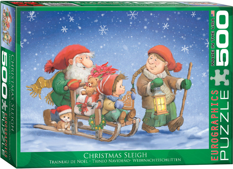 EuroGraphics Puzzles Christmas Sleighby Gustafsson