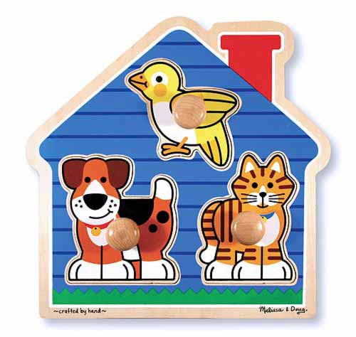 Melissa & Doug House Pets Jumbo Knob