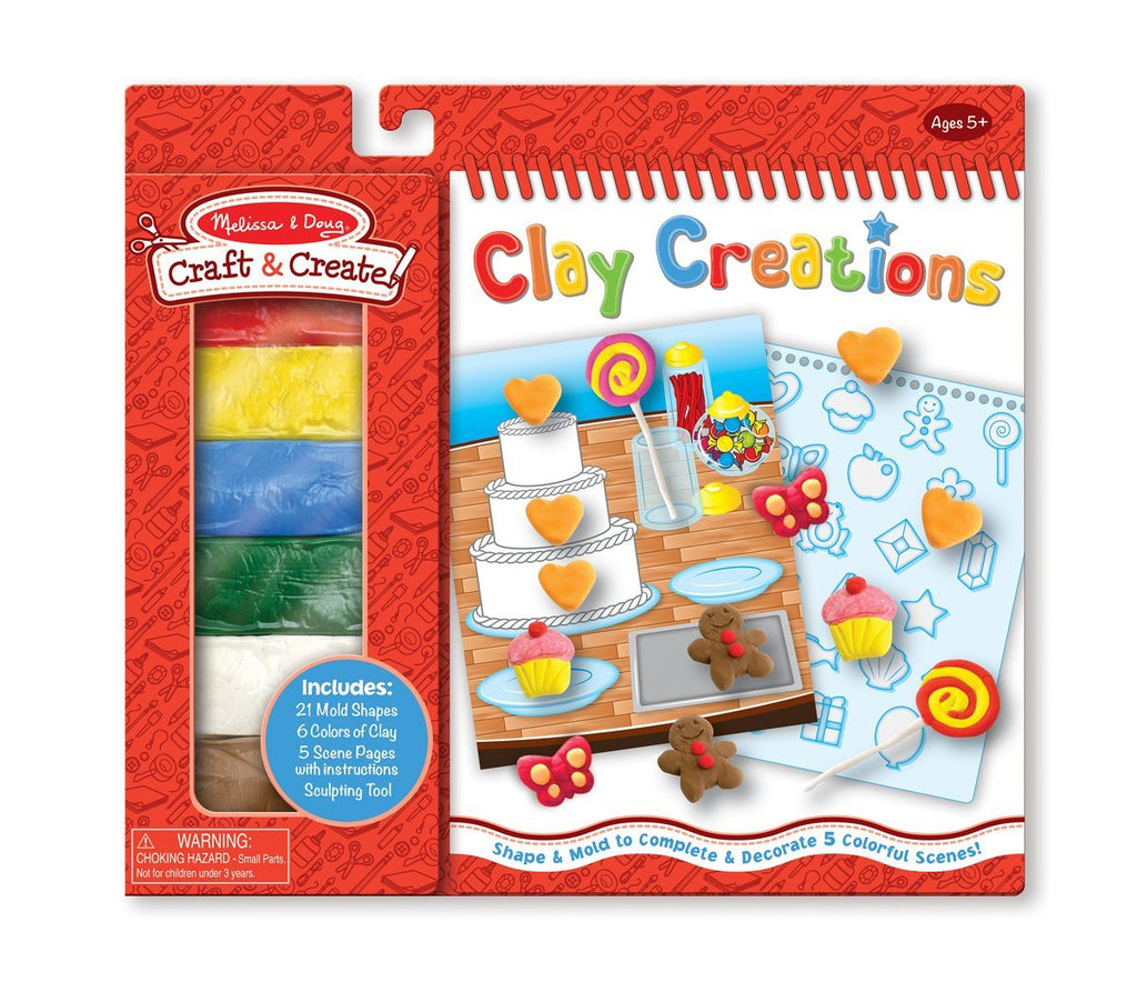 Melissa & Doug Craft & Create Clay Creations