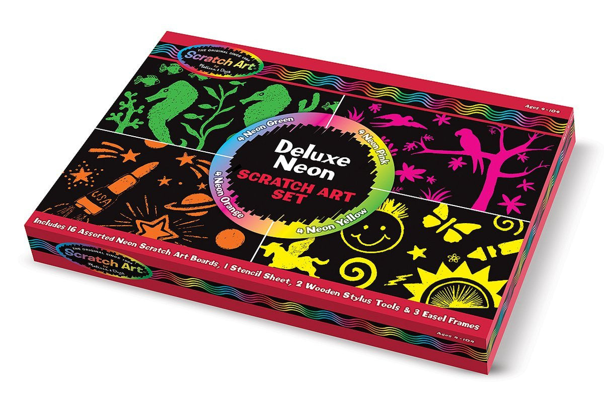 Deluxe Combo Scratch Art Set