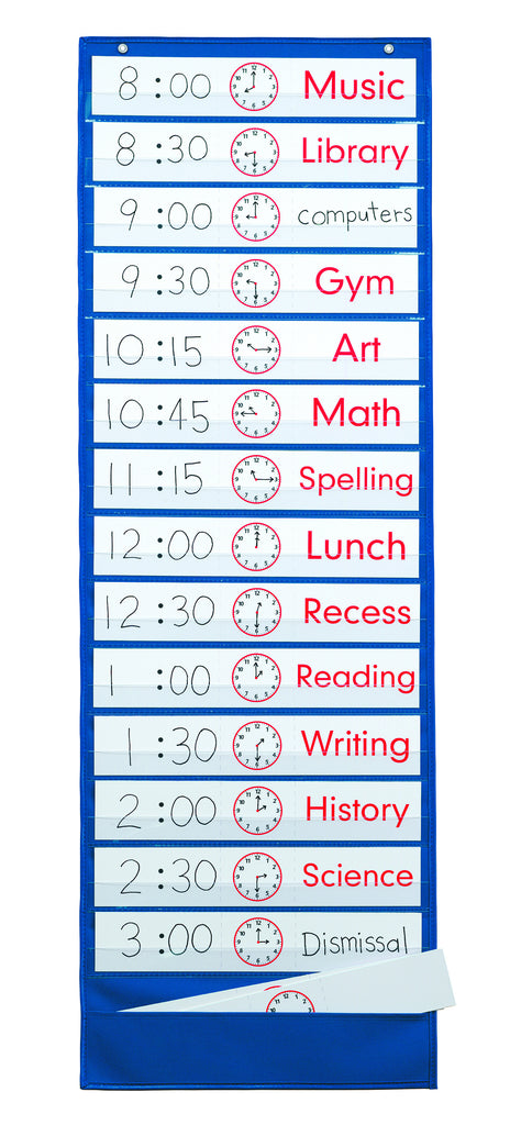 Scheduling Pocket Chart 743