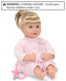 Melissa & Doug Mine to Love Natalie 12-Inch Soft Body Baby Doll With Hair and Outfit