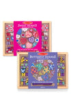 Melissa & Doug Sweet Hearts and Butterfly Friends Bead Set of 2 - 250+ Wooden Beads