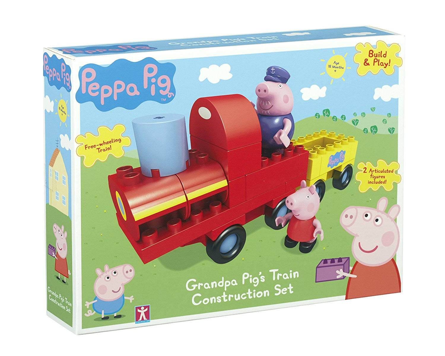 Peppa Pig Grandpa Pig's Train Construction Set | You Are My Everything ...