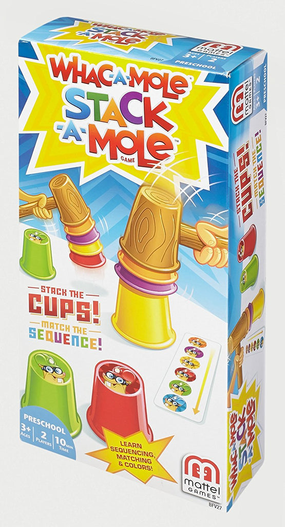 Mattel Whac-A-Mole® Stack-A-Mole™ Game BFV27