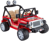 Fisher Price Power Wheels® Jeep® Wrangler Red BCK85