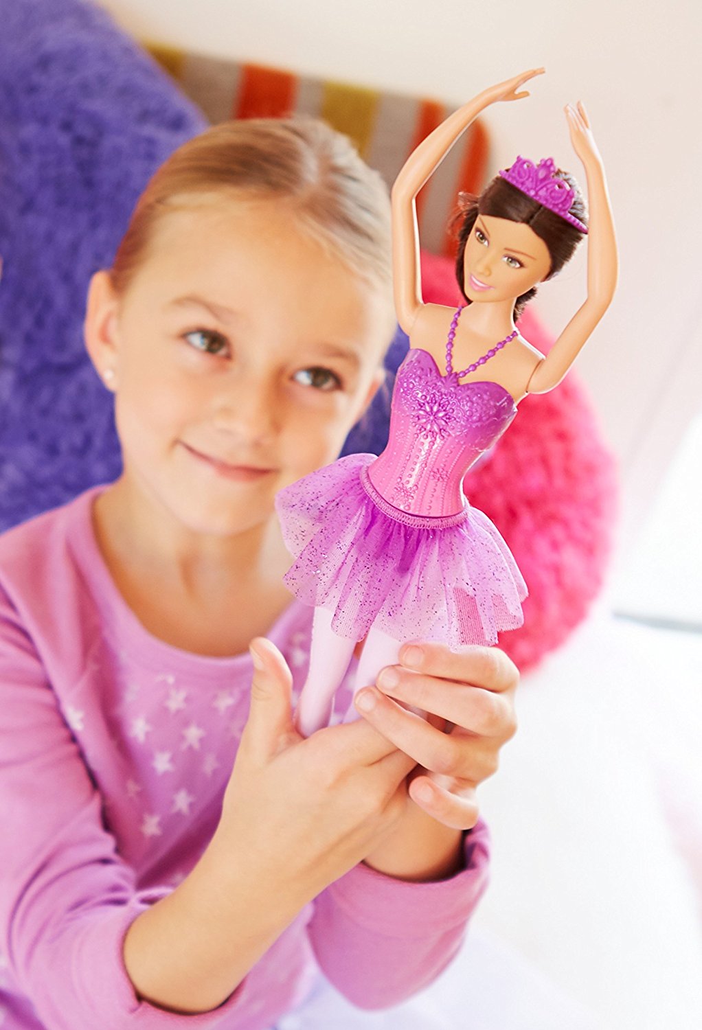 Barbie Fantasia Bailarinas DHM41 Mattel - Roxo