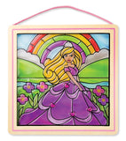 Melissa & Doug Peel & Press Stained Glass - Princess